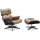 Lounge Sessel mit Ottoman