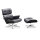 Lounge Sessel mit Ottoman