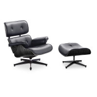 Lounge Sessel mit Ottoman