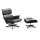 Lounge Sessel mit Ottoman