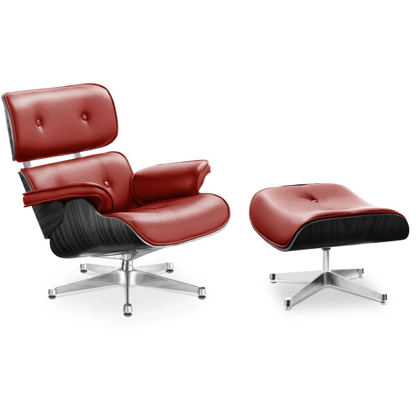 Lounge Sessel mit Ottoman