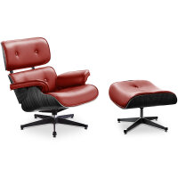Lounge Sessel mit Ottoman