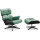 Lounge Sessel mit Ottoman