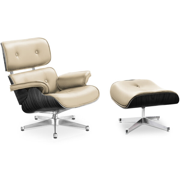 Lounge Sessel mit Ottoman