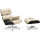 Lounge Sessel mit Ottoman