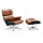 Lounge Sessel mit Ottoman