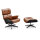 Lounge Sessel mit Ottoman