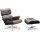 Lounge Sessel mit Ottoman