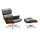 Lounge Sessel mit Ottoman