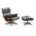 Lounge Sessel mit Ottoman