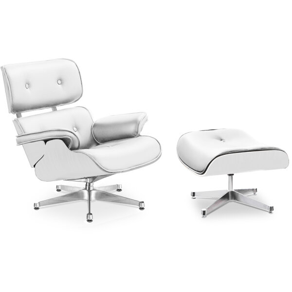 Lounge Sessel mit Ottoman