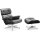Lounge Sessel mit Ottoman