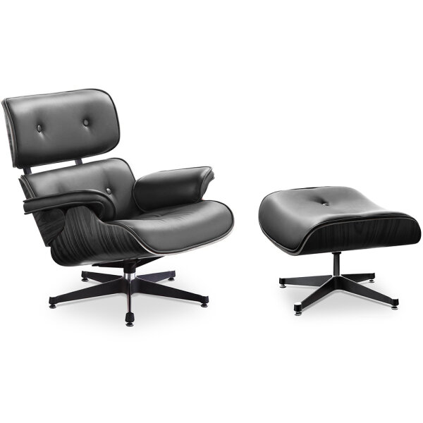Lounge Sessel mit Ottoman