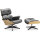 Lounge Sessel mit Ottoman