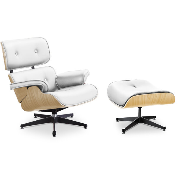 Lounge Sessel mit Ottoman