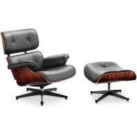 Lounge Sessel mit Ottoman