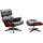 Lounge Sessel mit Ottoman