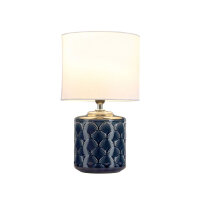 Mörkbla Tischlampe