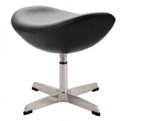 Egg Ottoman Leder